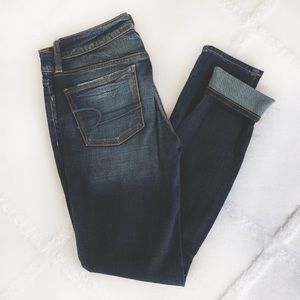 Ripped skinny jeans from American Eagle